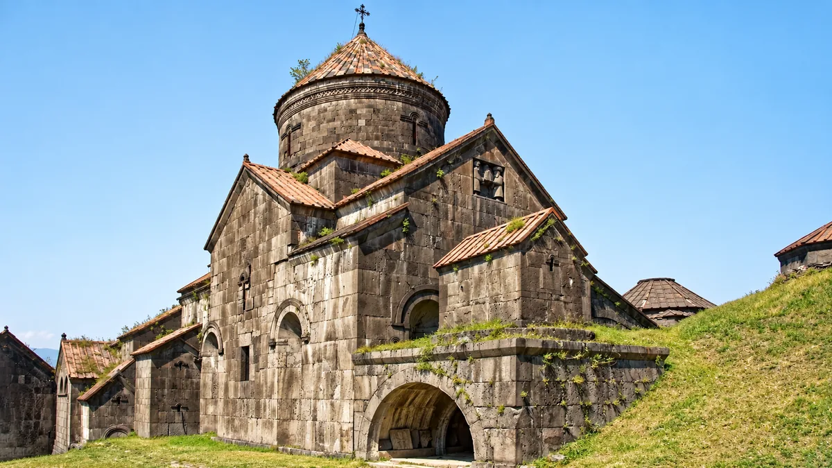 Haghpat Monastery above the Debed Canyon in Lori, northern Armenia