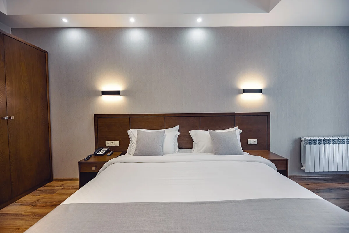 Standard-Doppelzimmer im Crystal Hotel & Spa in Bakuriani, Georgien