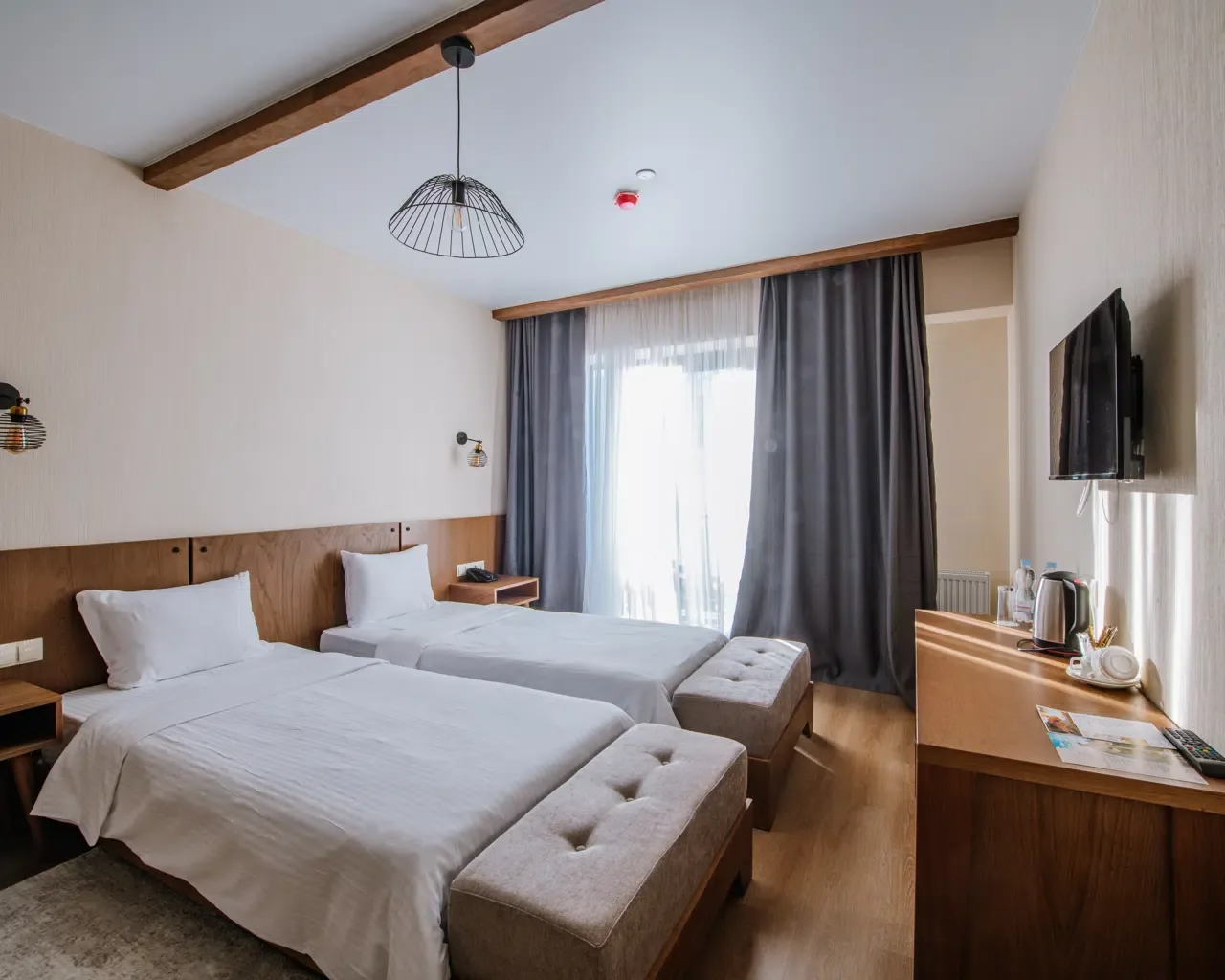 Zweibettzimmer im Gudauri Inn in Gudauri, Georgien