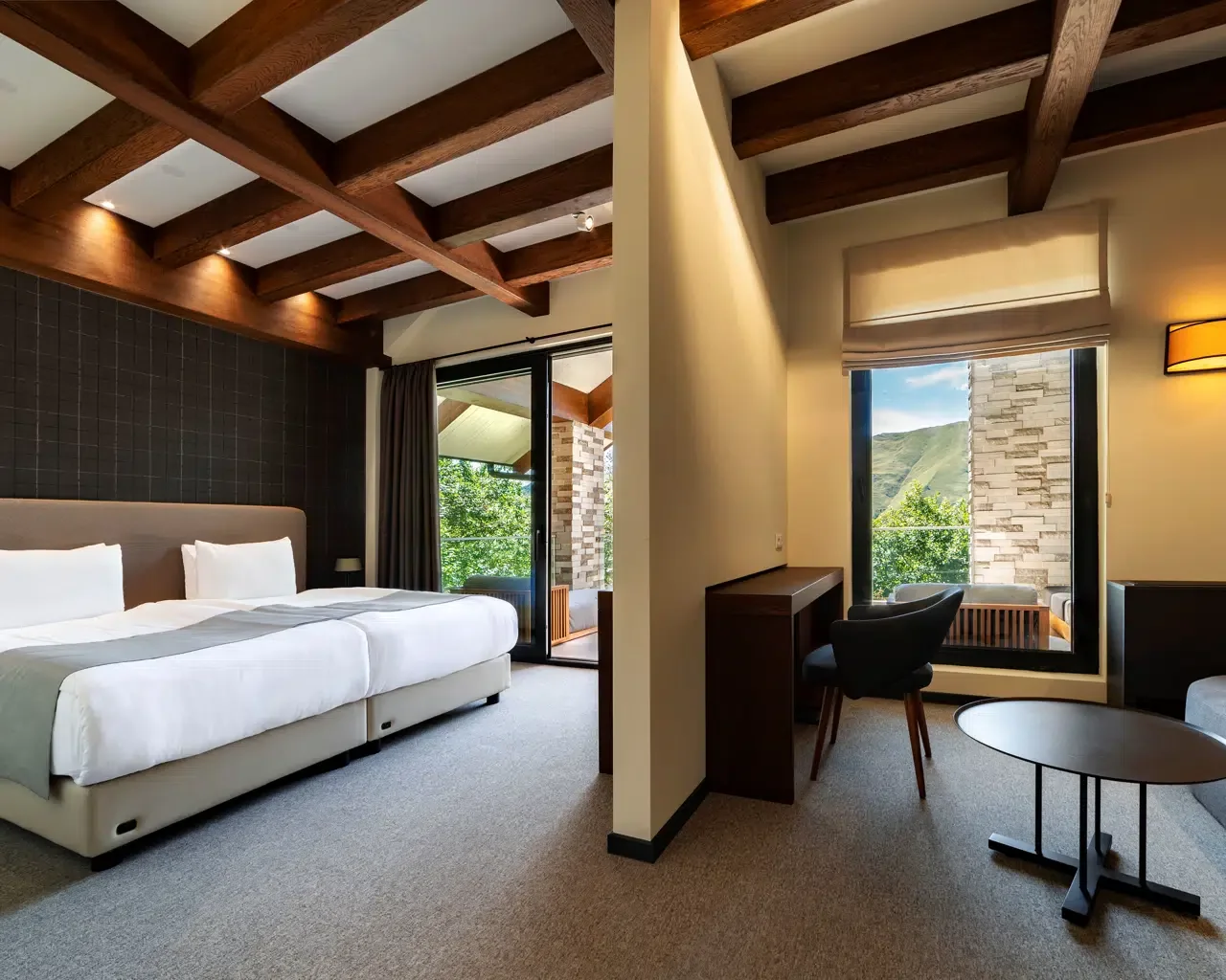 Standardzimmer im Marco Polo Hotel Gudauri, Georgien