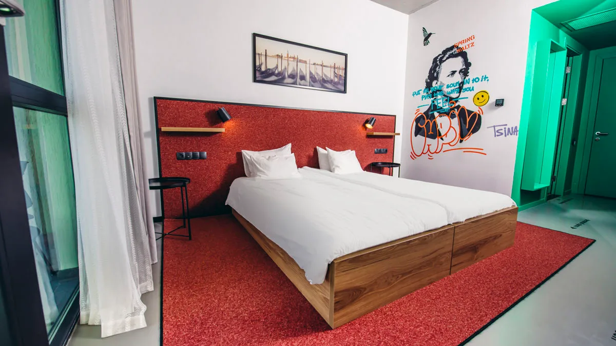 Chambre standard du Park Hotel Tsinandali en Kakhétie, Géorgie