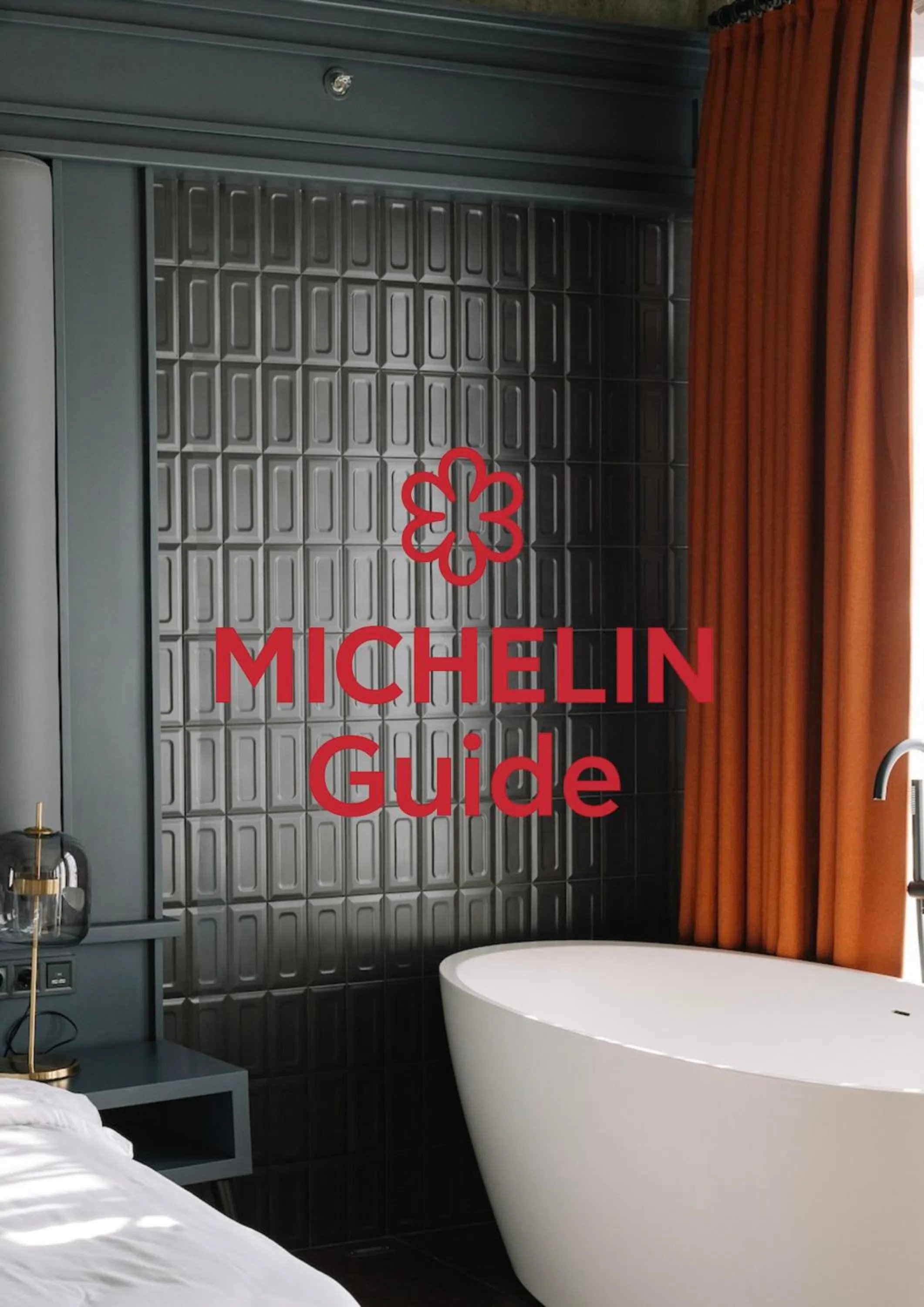 MICHELIN Guide plaque displayed at Sandali Metekhi By Old Hospitality in Tbilisi, Georgia
