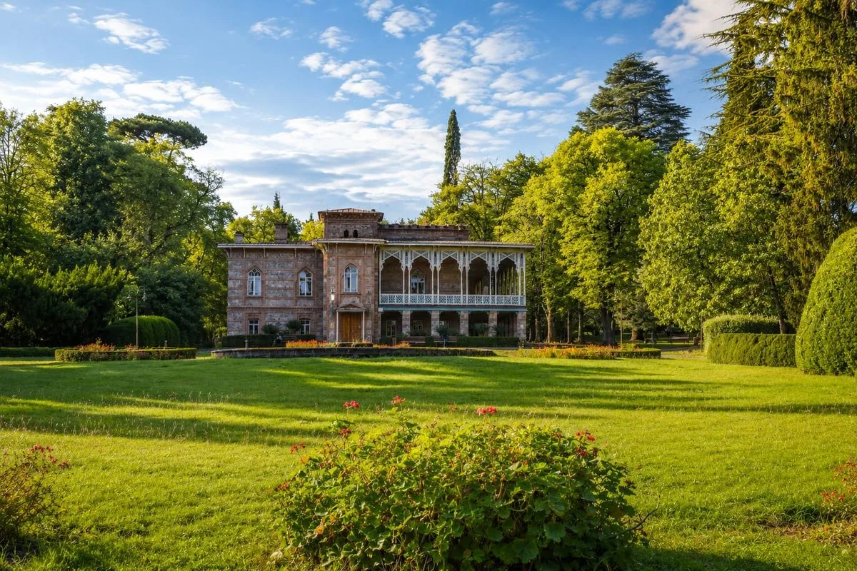 La maison Chavchavadze du domaine de Tsinandali près de Telavi, Kakheti, Géorgie